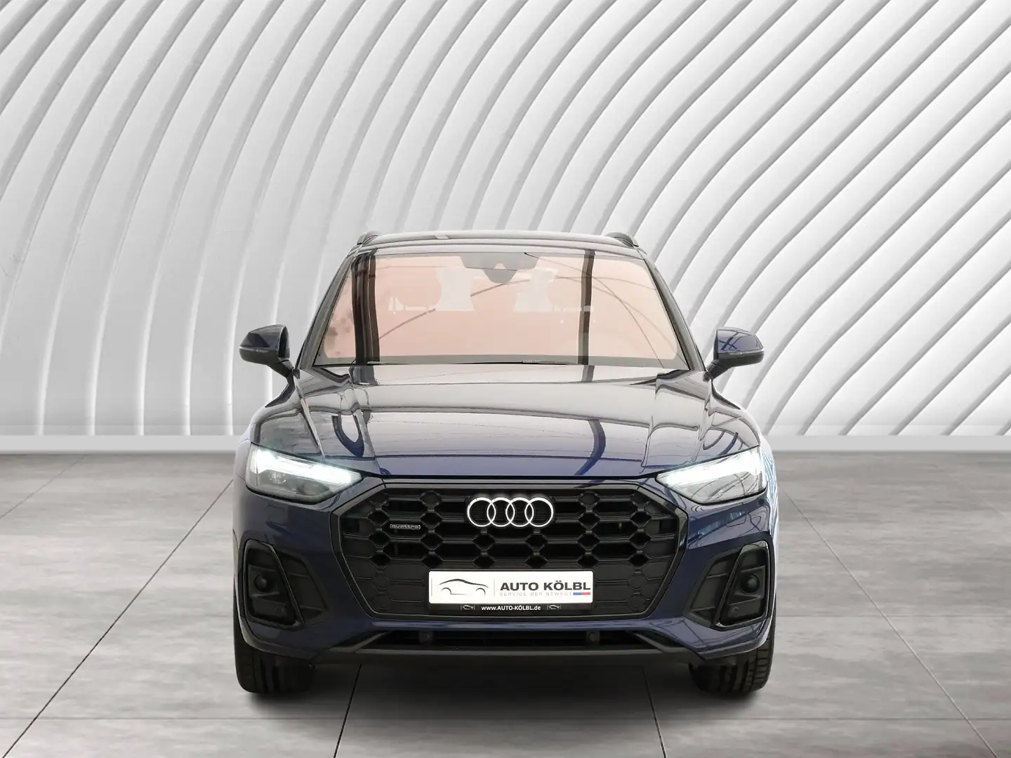 Audi Q5 50 TDI quattro S line HUD ACC AHK RFK NAVI Blauw - 2