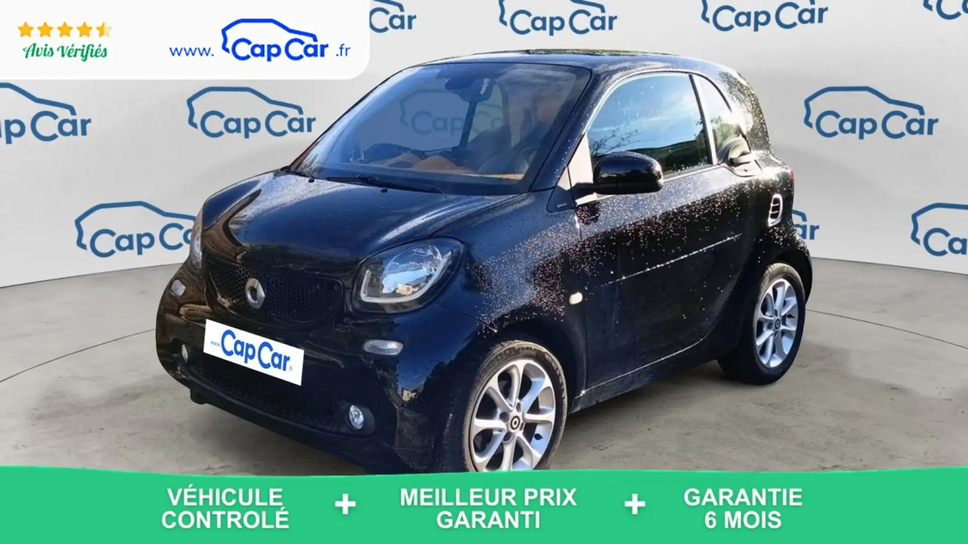 smart forTwo 1.0 71 Passion Noir - 1