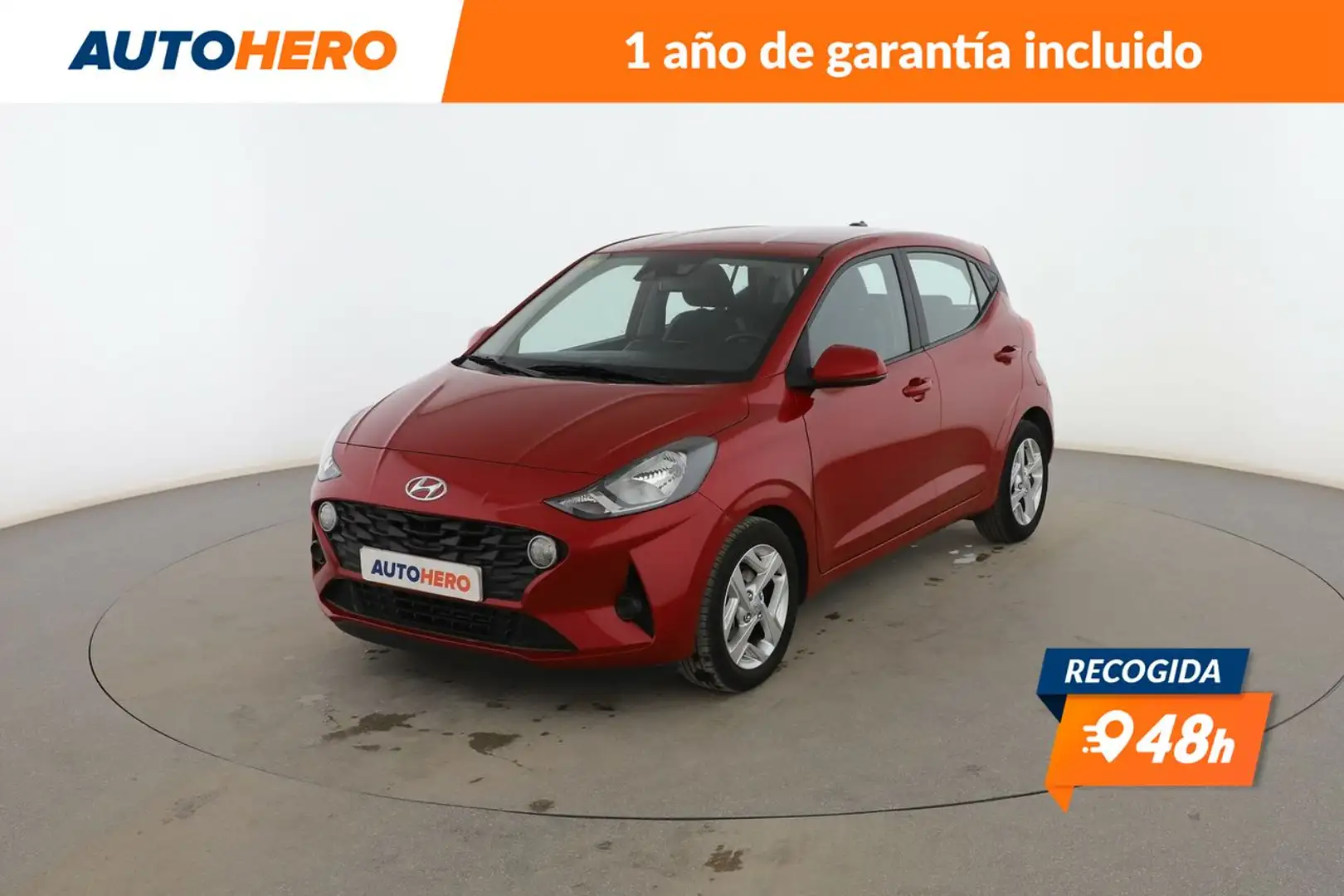 Hyundai i10 1.0 MPI Klass Aut. Rojo - 1