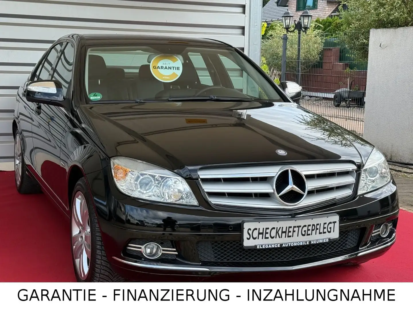 Mercedes-Benz C 180 Lim. Avantgarde/Scheckheft/WENIG KM Schwarz - 1
