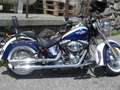 Harley-Davidson Softail FLSTNi Softail DeLuxe , Jekill & Hyde Modrá - thumbnail 4