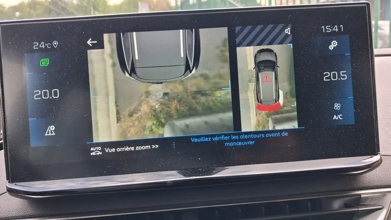 Peugeot 5008 GT LiNE 7 PL CUIR GPS CAMERA J ALU ATT REM LE, миниатюра 11