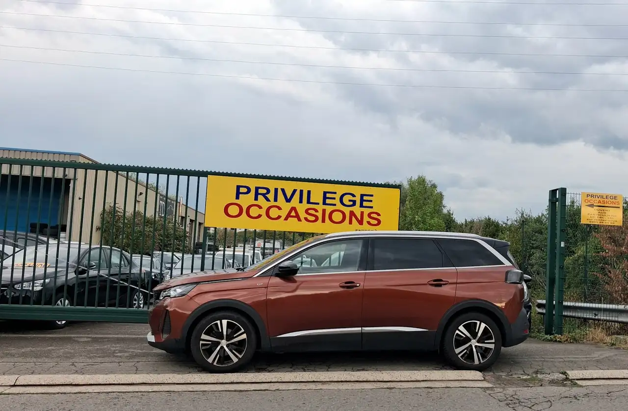 Peugeot 5008 GT LiNE 7 PL CUIR GPS CAMERA J ALU ATT REM LE, миниатюра 5