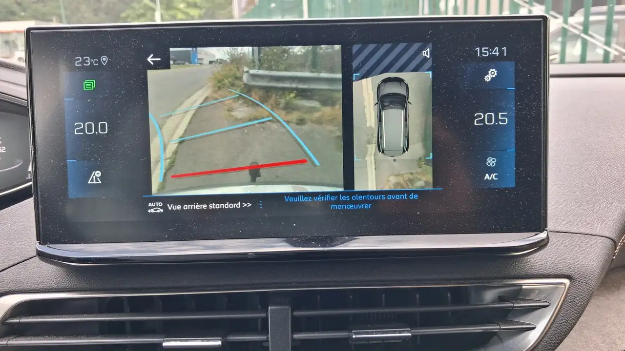 Peugeot 5008 GT LiNE 7 PL CUIR GPS CAMERA J ALU ATT REM LE, миниатюра 12