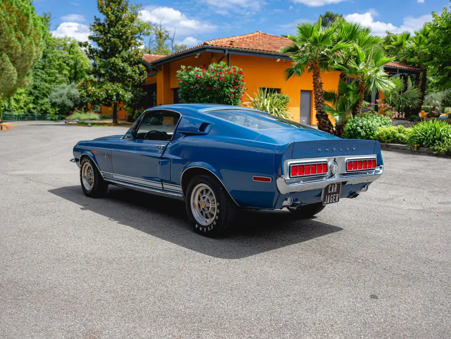 Ford Mustang Shelby GT 500 KR Bleu - 2