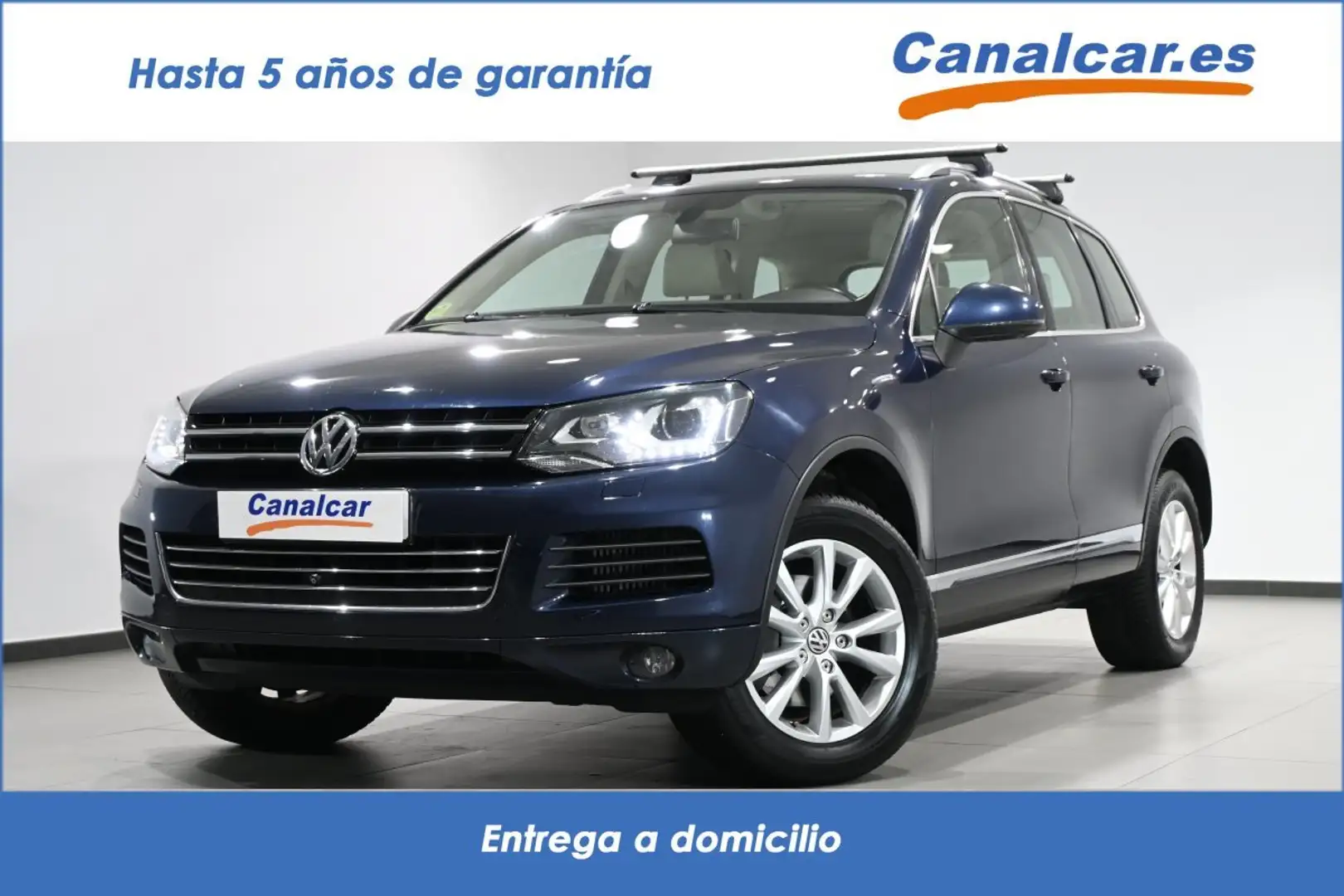 Volkswagen Touareg 3.0TDI V6 BMT Premium 245 Tiptronic Azul - 1