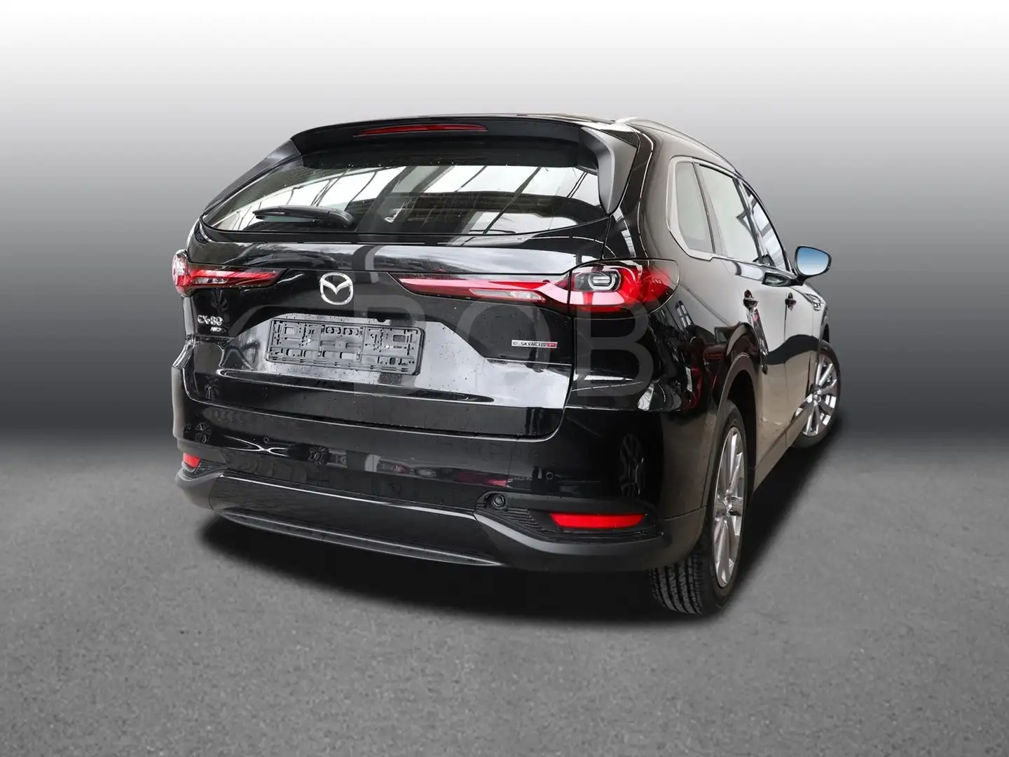 Mazda CX-80 3.3D 8AT AWD Exclusive-line 8-fach bereift Schwarz - 2
