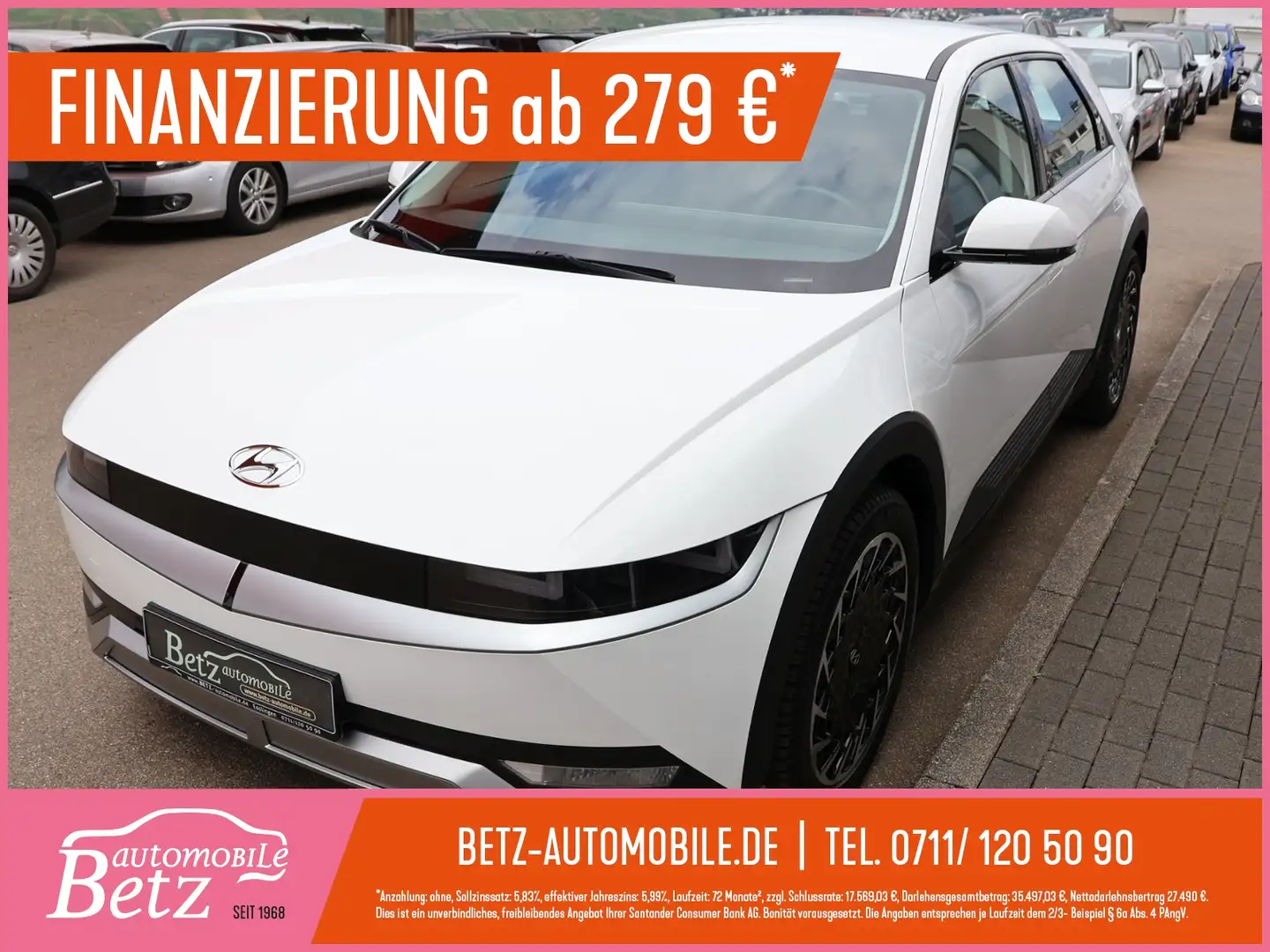 Hyundai IONIQ 5 Dynamiq Elektro LED el.HK RFK Blanc - 1