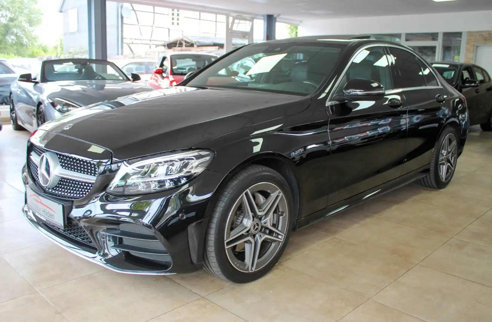 Mercedes-Benz C 200 C200 4Matic AMG Line Schiebedach Burmester 2Hand Schwarz - 1