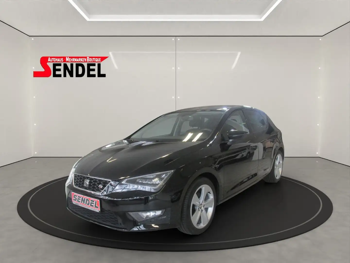 SEAT Leon FR***MTL.RATE 103 €*** Schwarz - 1