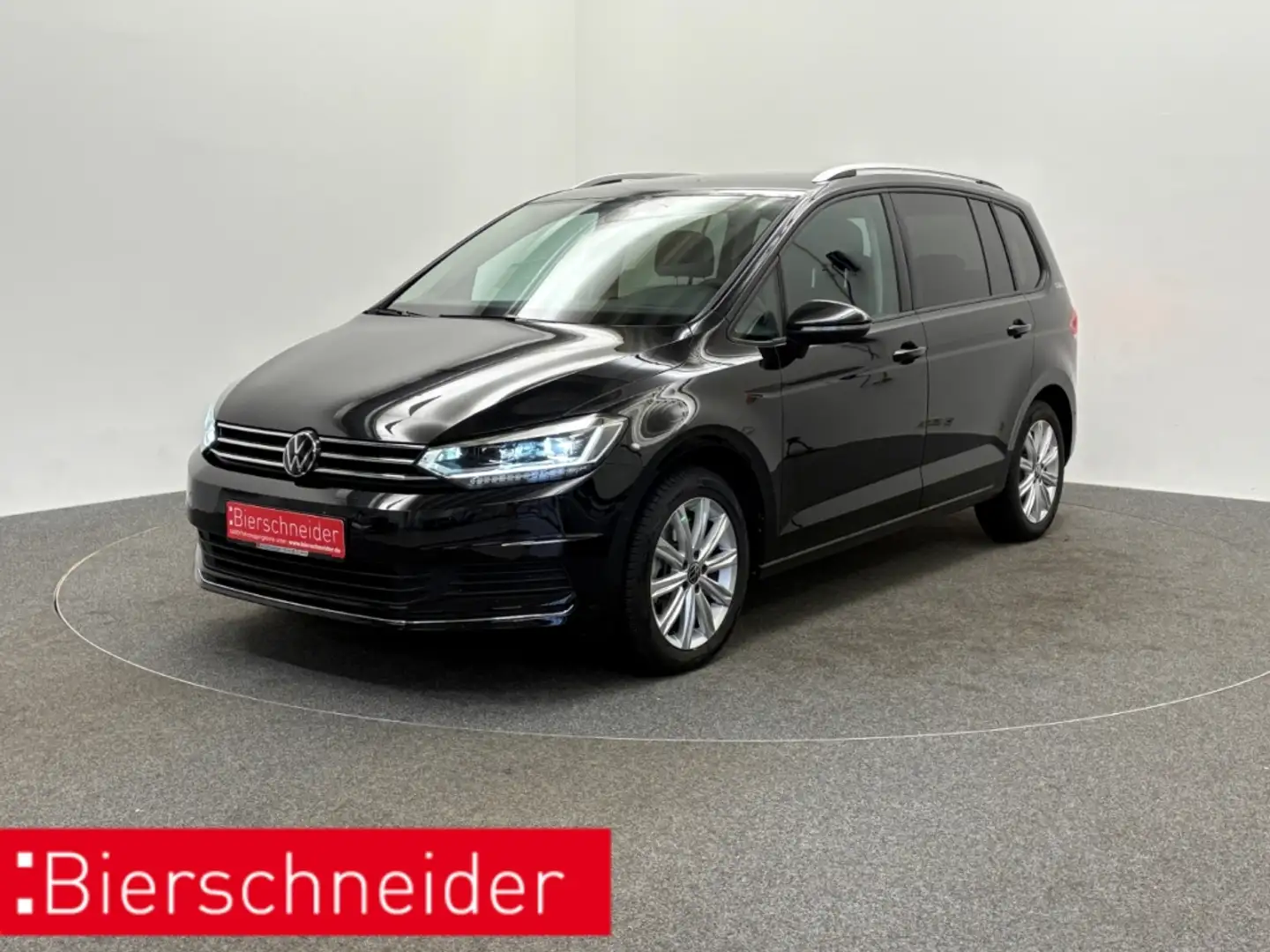 Volkswagen Touran 1.5 TSI DSG GOAL 7-SITZER IQ-LIGHT AHK PDC 17 ACC Schwarz - 1