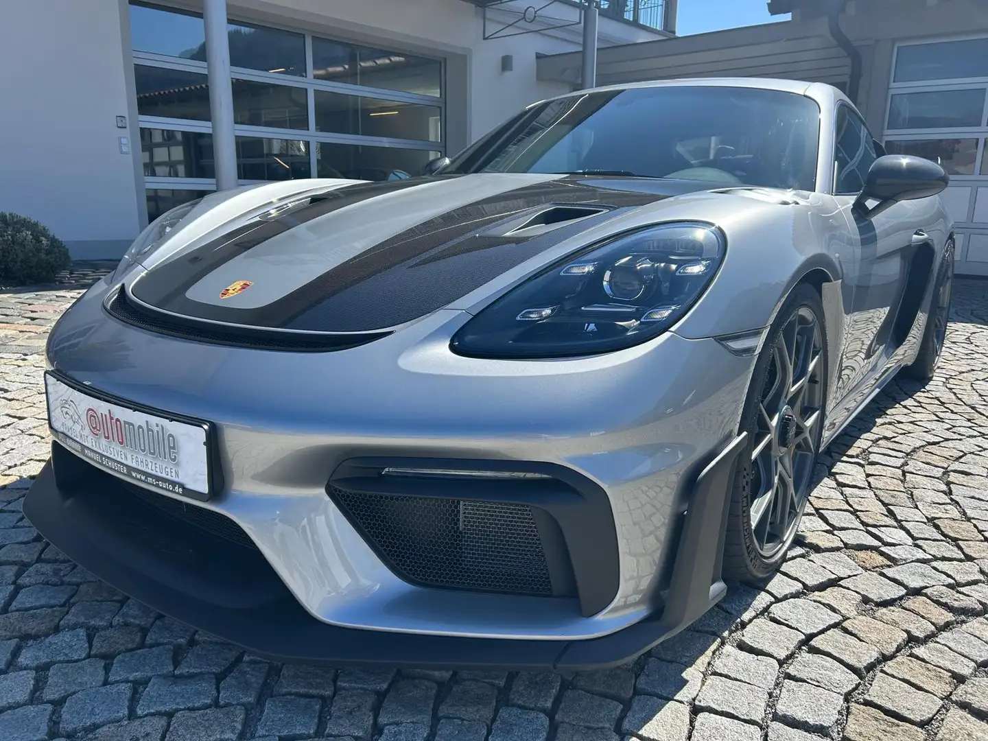 Porsche Cayman 718 GT4 RS Weissach|Lift|PCCB|CarPlay|BOSE Silber - 1