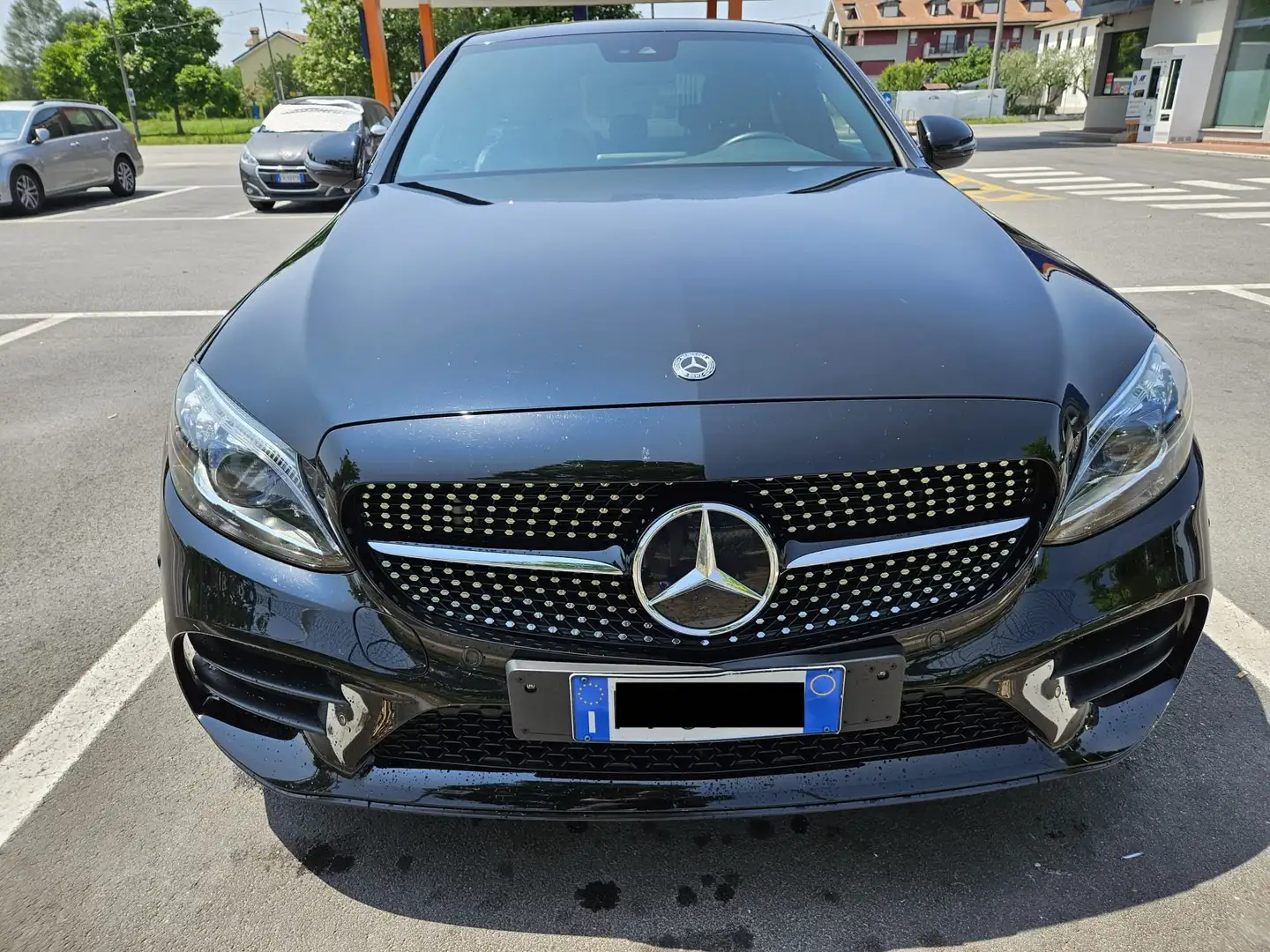 Mercedes-Benz C 220 Classe C-W205 2018 Berlina d Premium 4matic auto Schwarz - 1