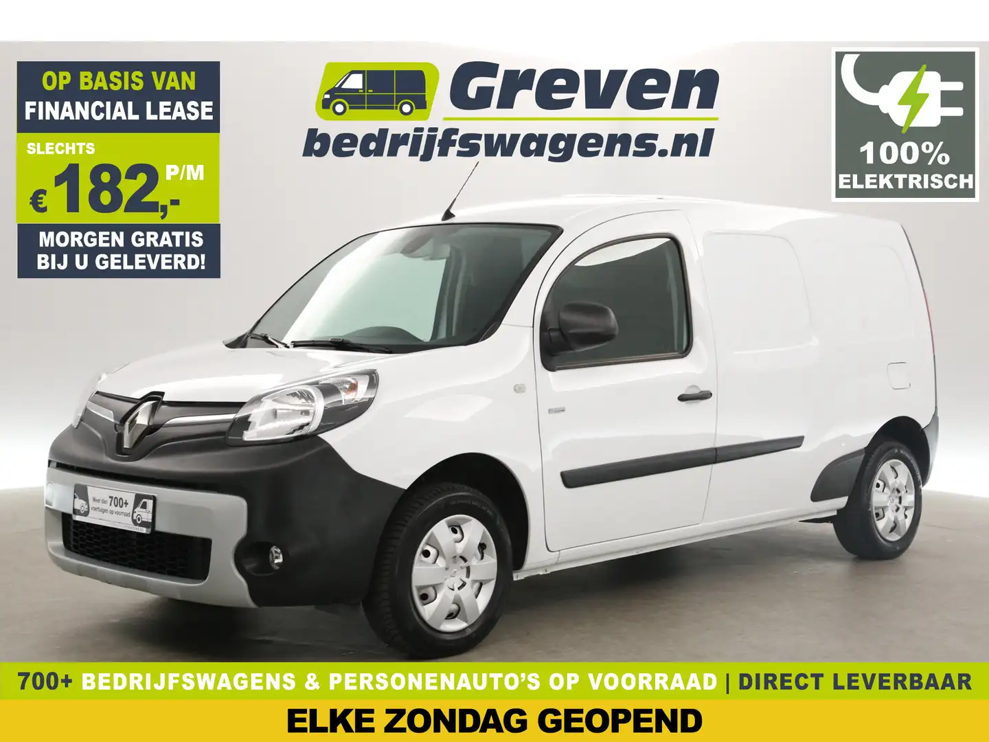 Renault Kangoo Z.E. Maxi Incl. Koop-accu L2H1 | Elektrisch | EMISSIEVR Blanc - 1
