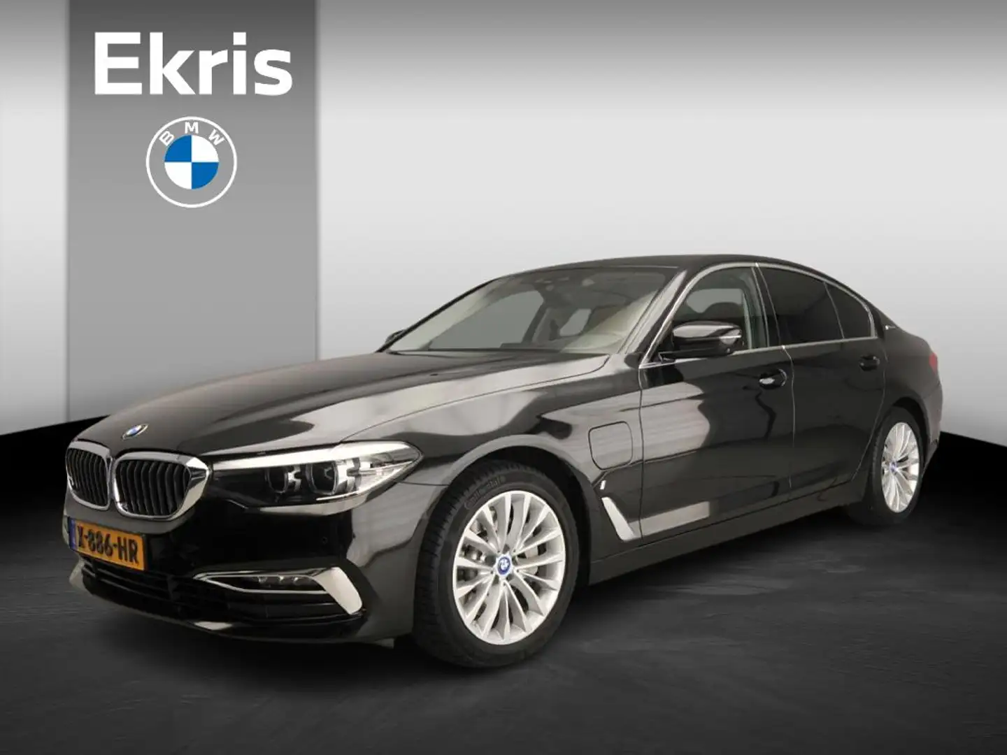 BMW 530 5 Serie Sedan 530e | LED | Leder | HUD | Stoelverw Schwarz - 1