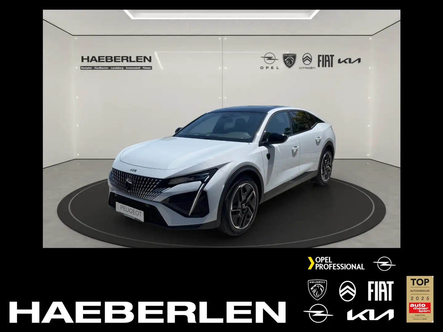 Peugeot 408 1.2 136PS GT **TOP AUSSTATTUNG** Weiß - 1