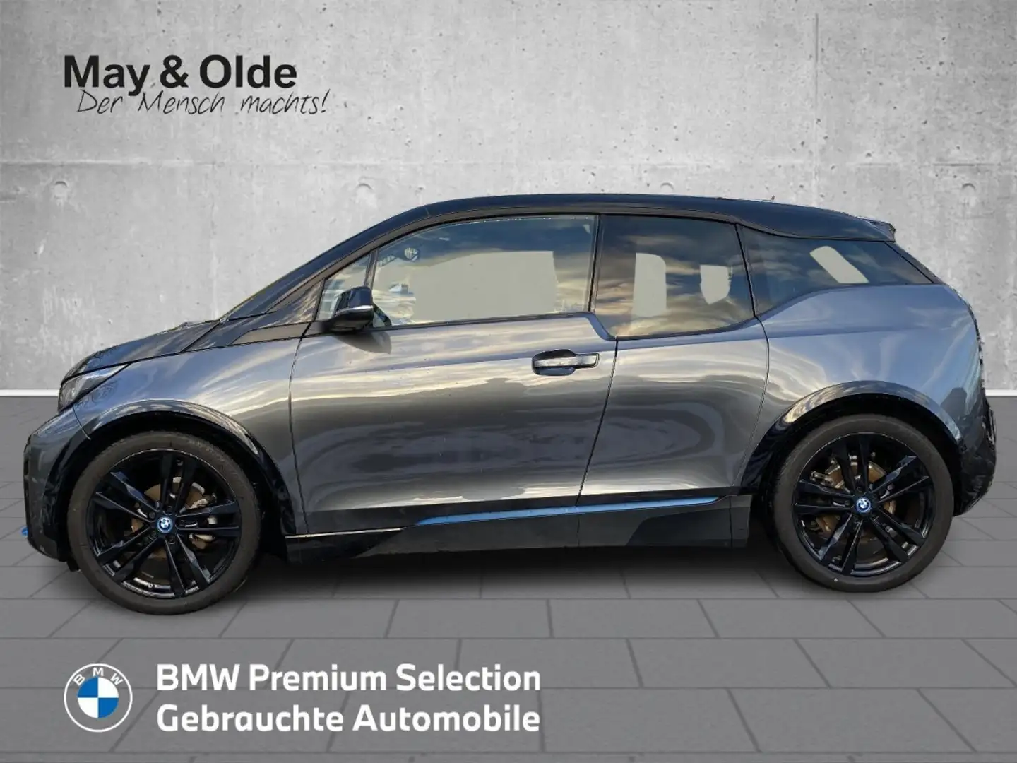 BMW i3 I3S 120 Navi Leder H/K Sound LED ACC Klimaautom Fa Grau - 2