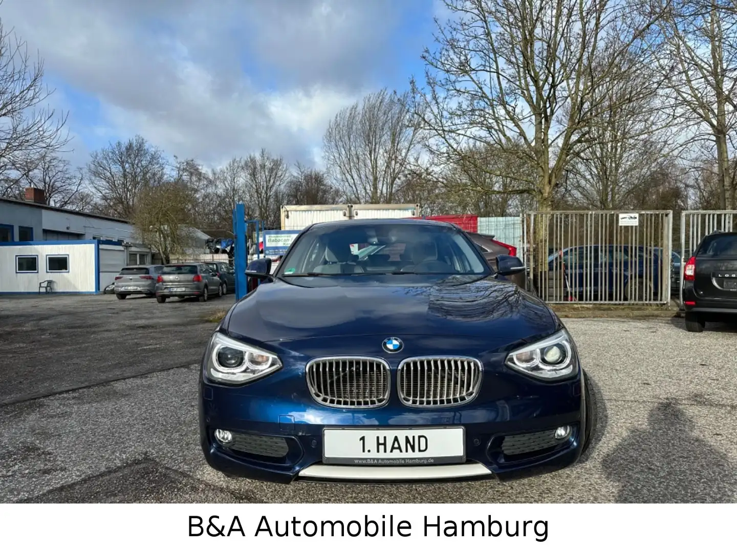 BMW 116 1 Lim. 5-trg. 116i 1 Hand+Tüv/Au Neu+Wenig Km Bleu - 2