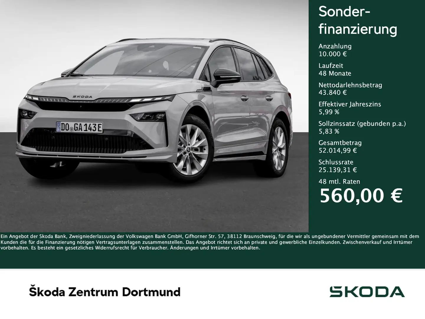 Skoda Enyaq 85 SPORTLINE AHK PANO HEADUP eSITZE 360CAM Gris - 1