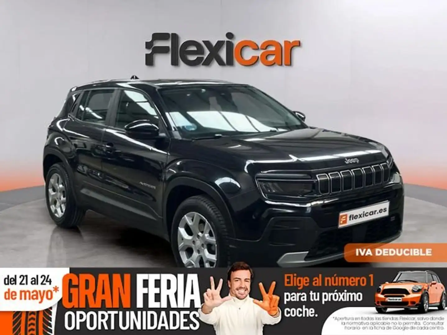 Jeep Avenger 1.2 First Edition 74KW Negro - 1
