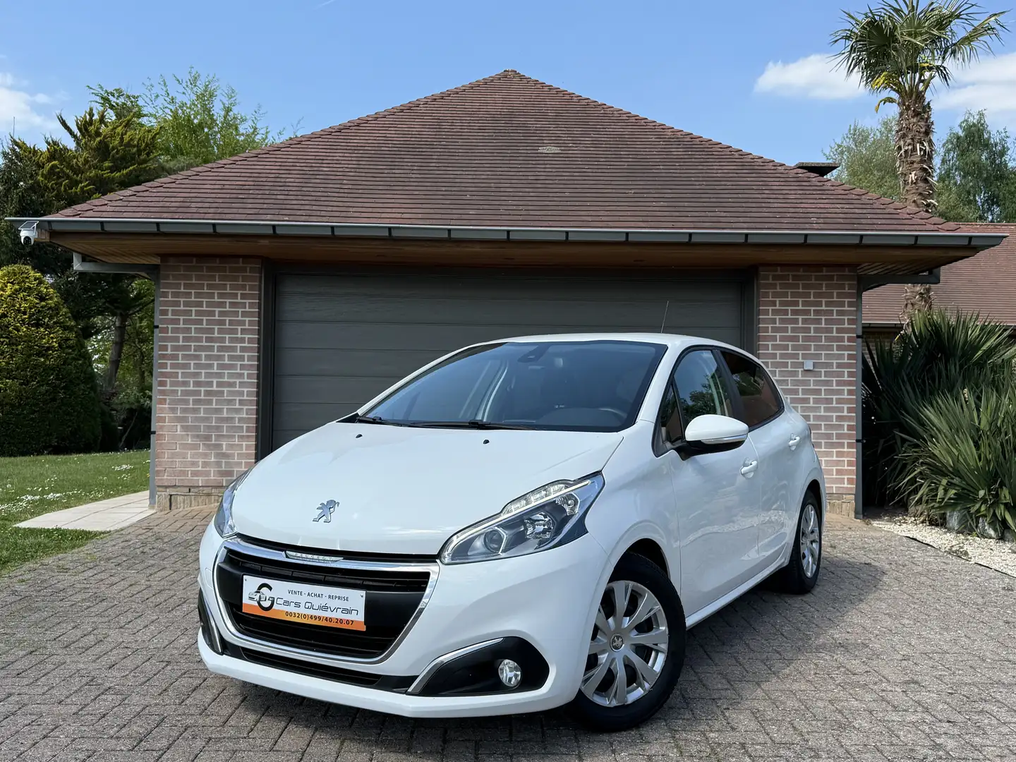 Peugeot 208 1.5 BlueHDi / 1 ER PROPRIETAIRE / AIRCO / GAR. 1AN Blanc - 1