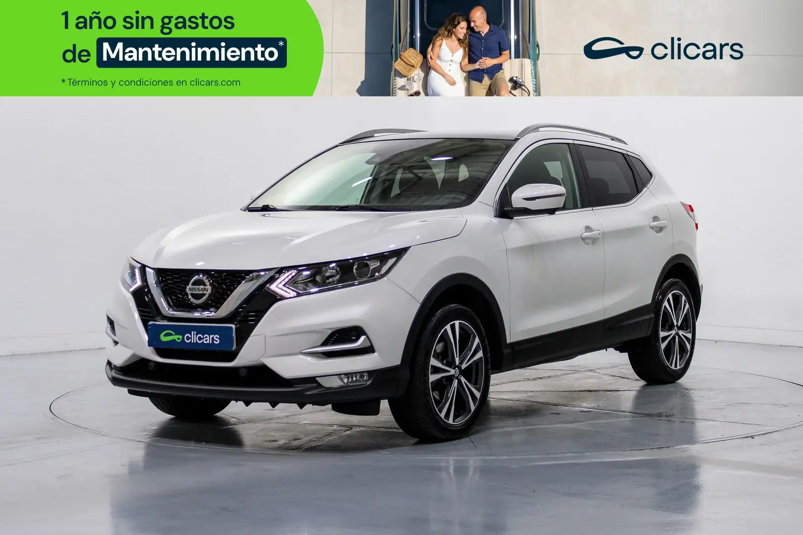 Nissan Qashqai 1.2 DIG-T N-Connecta 4x2 Blanco - 1