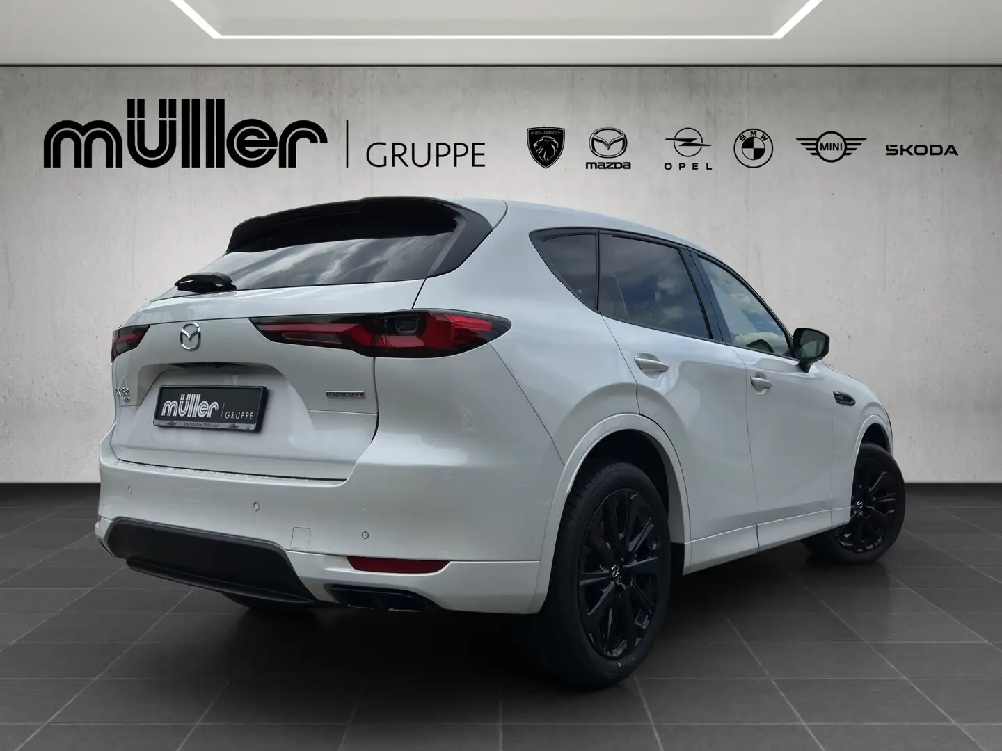 Mazda CX-60 D 254 PS 8AT AWD HOMURA PLUS Weiß - 2