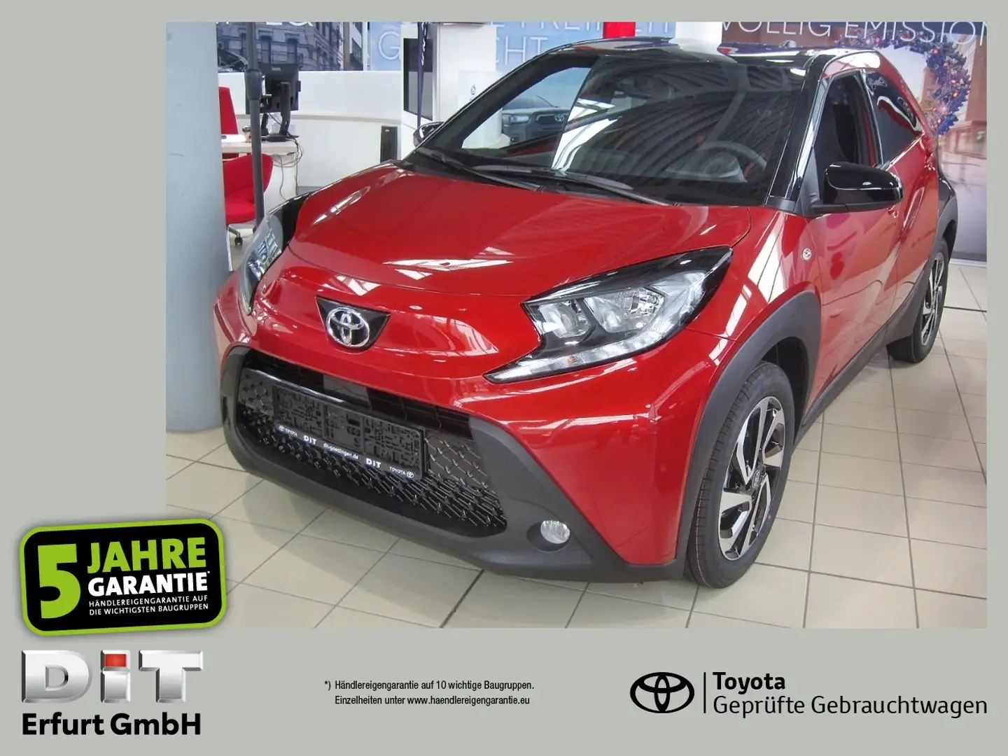 Toyota Aygo X 1,0-l-VVT-i Teamplayer Klima., Kamera, BT Schwarz - 1