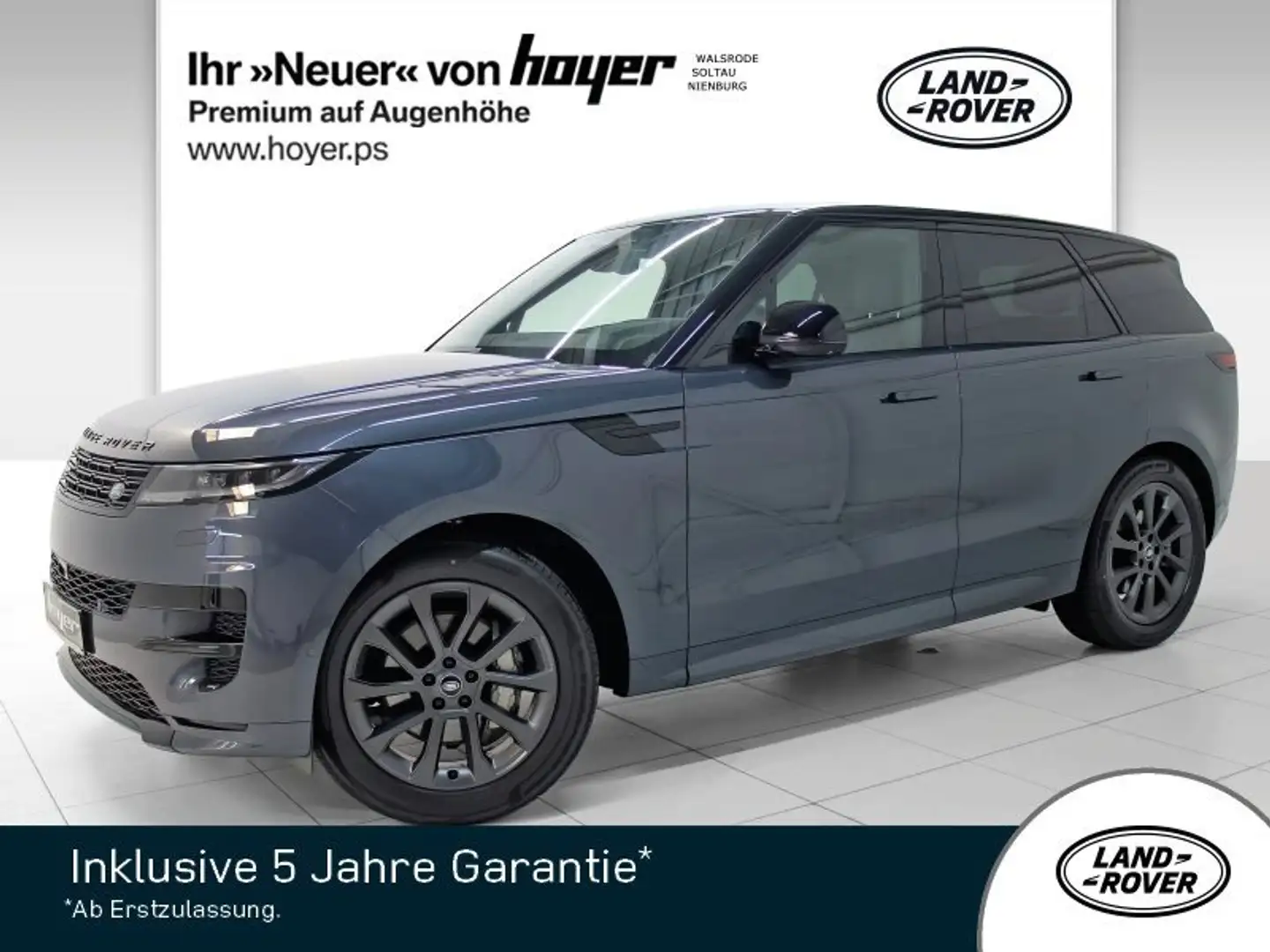 Land Rover Range Rover Sport D300 Dynamic SE AHK HUD Pano Blau - 1