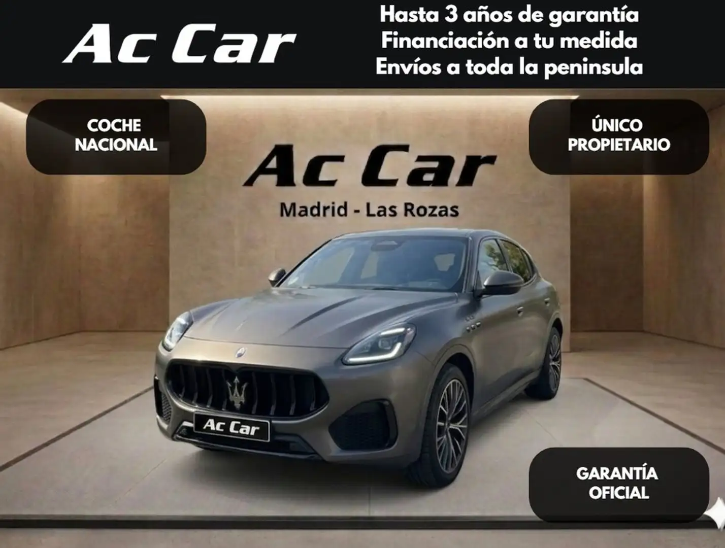 Maserati Grecale Modena L4 MHEV 330CV AWD Gris - 1