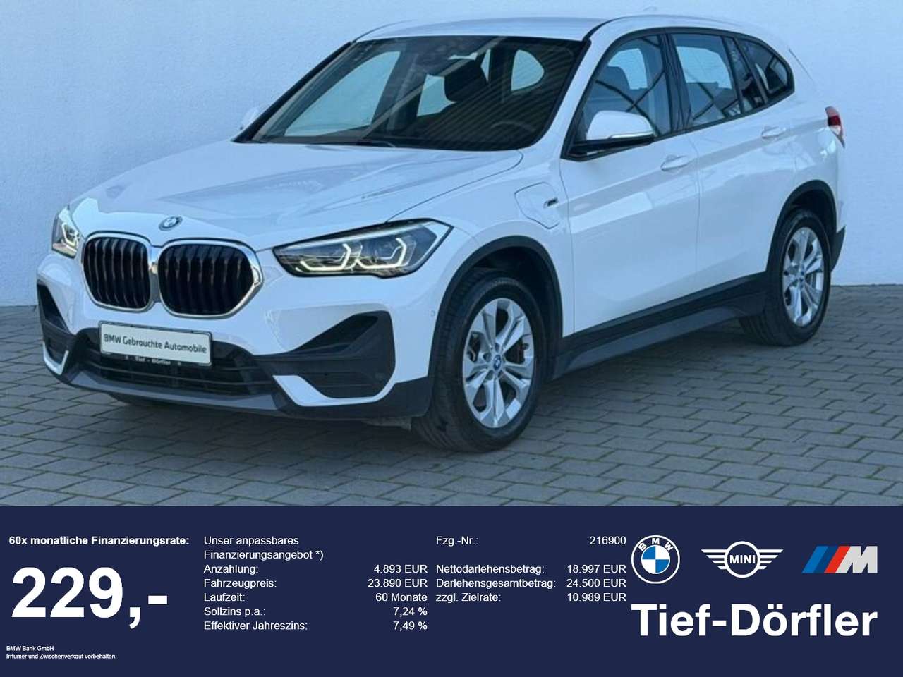 BMW X1 2022 — xDrive25e Advantage LED/Park-Assi/Shz/Navi LED/Par