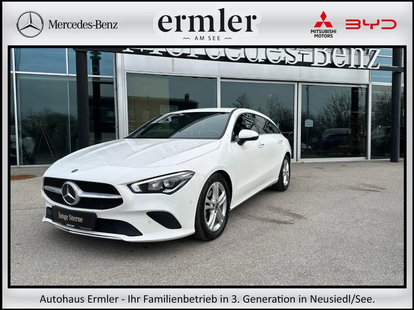 Mercedes-Benz CLA 200 d Shooting Brake Progressive Keyless Weiß - 1