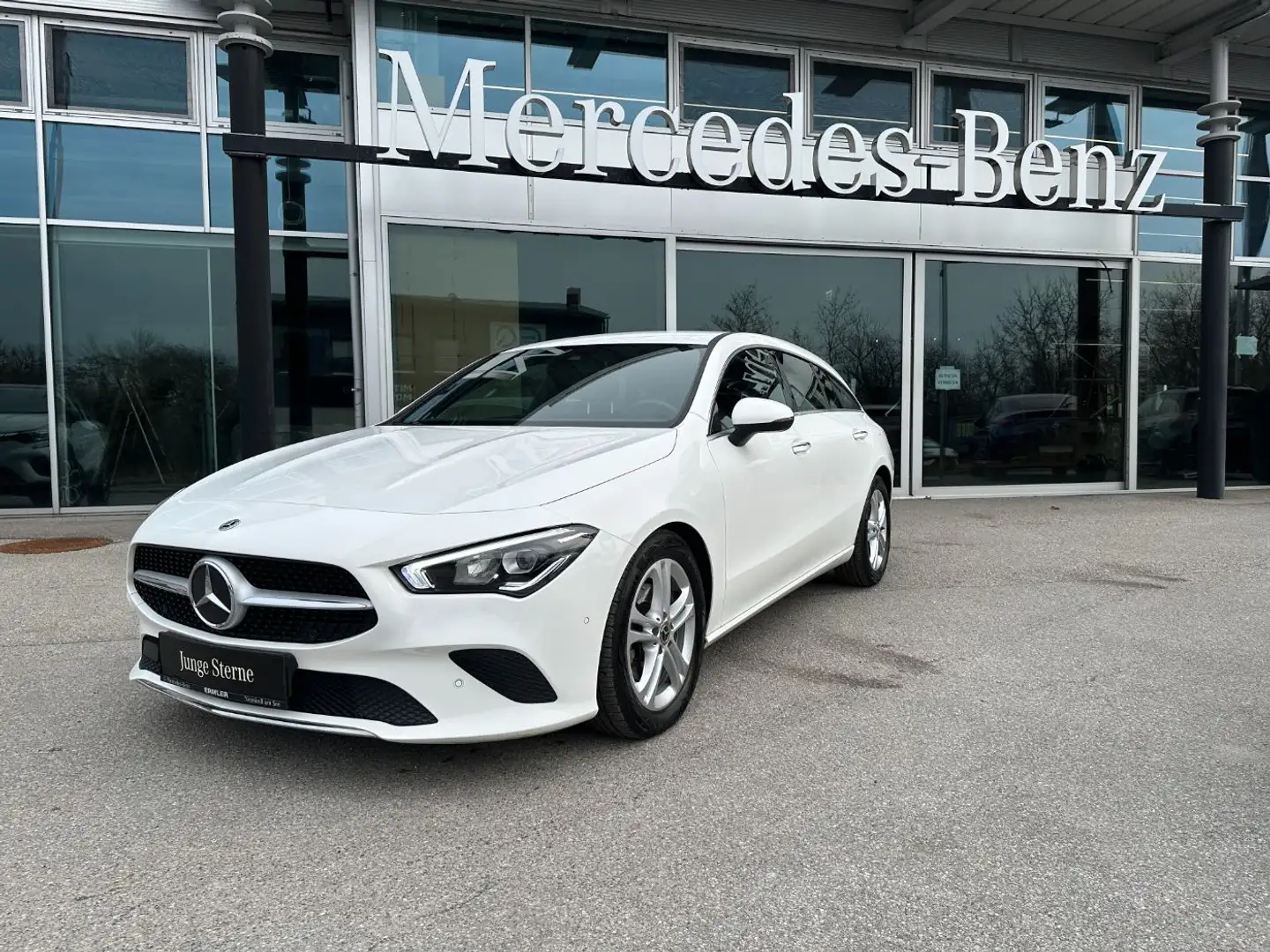 Mercedes-Benz CLA 200 d Shooting Brake Progressive Keyless Weiß - 2