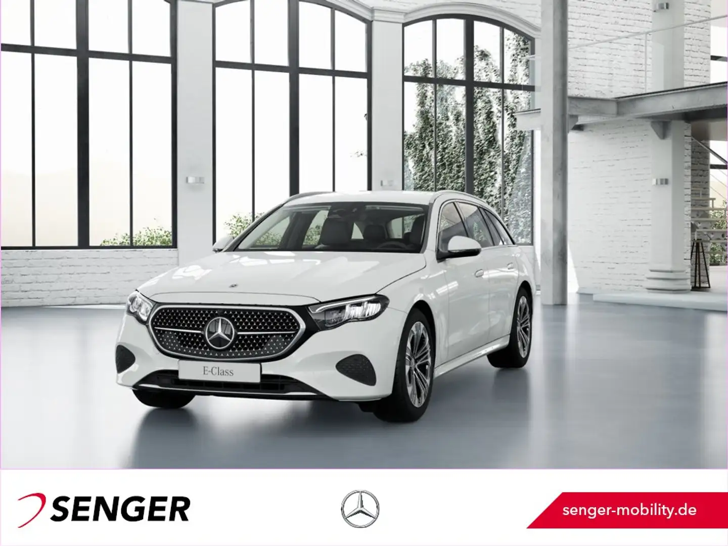 Mercedes-Benz E 200 T Avantgarde Rückfahrkamera MBUX-Navi LED Blanc - 1