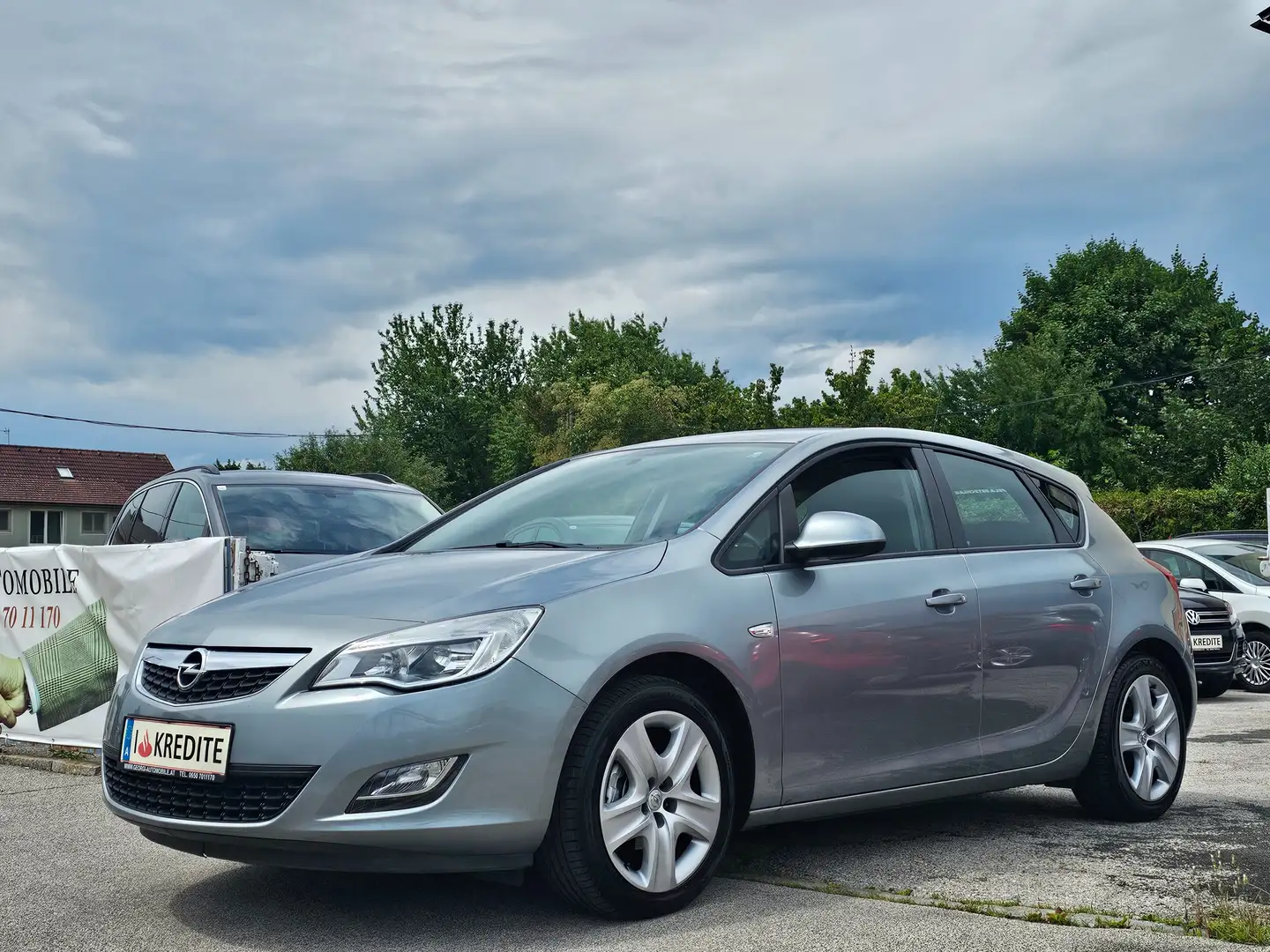 Opel Astra 1,4 Turbo Ecotec Edition 1-Hand Pickerl+Service-OK Grijs - 2
