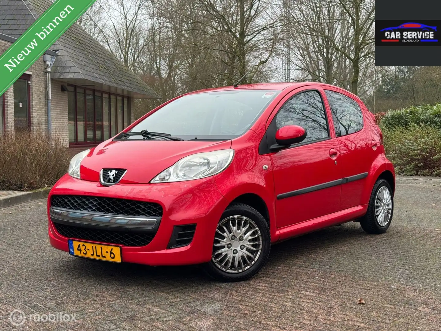 Peugeot 107 1.0-12V Sublime NAP APK AC Rood - 1