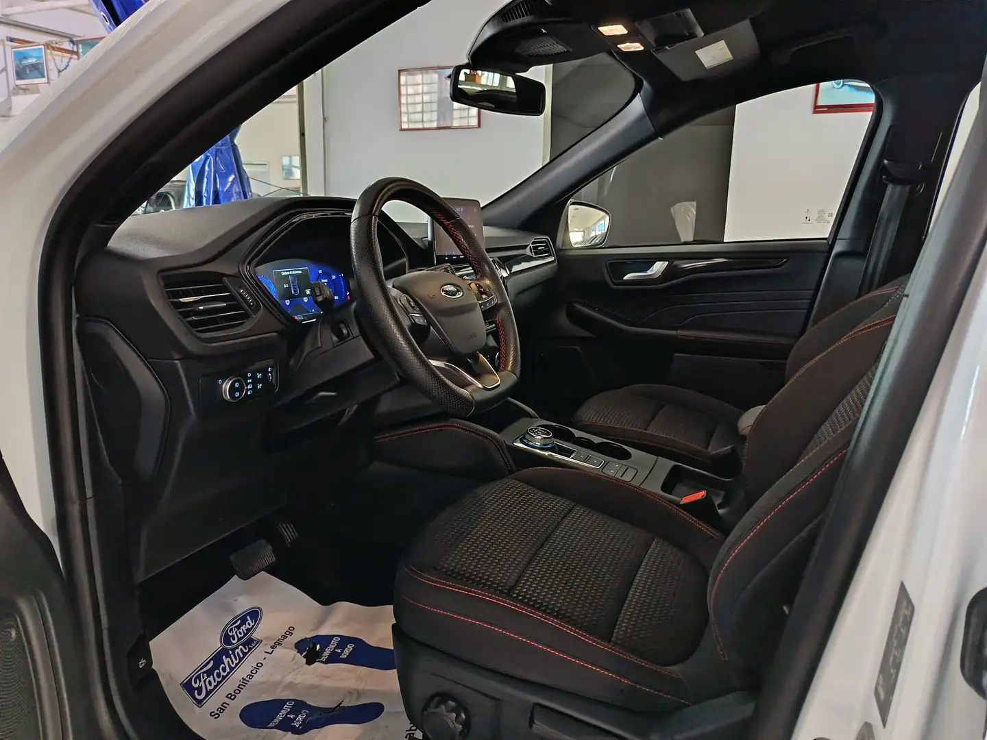 Ford Kuga 2.5 FHEV 190cv 2wd cvt ST-LINE Bianco - 2