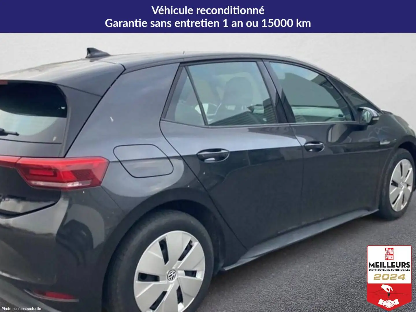 Volkswagen ID.3 145 ch pro life Gris - 2