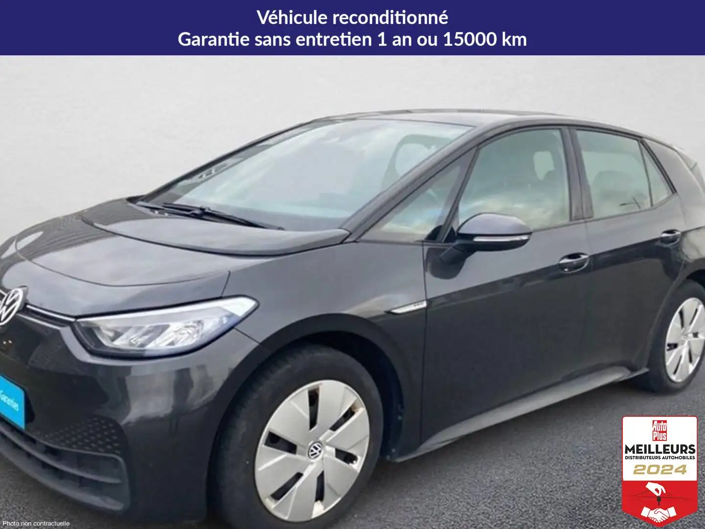 Volkswagen ID.3 145 ch pro life Gris - 1