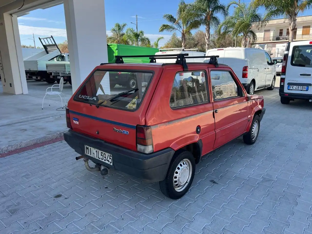 Fiat Panda 750 Young GANGIO TRAINO + CARRELLO OMOLOGATO, foto 5