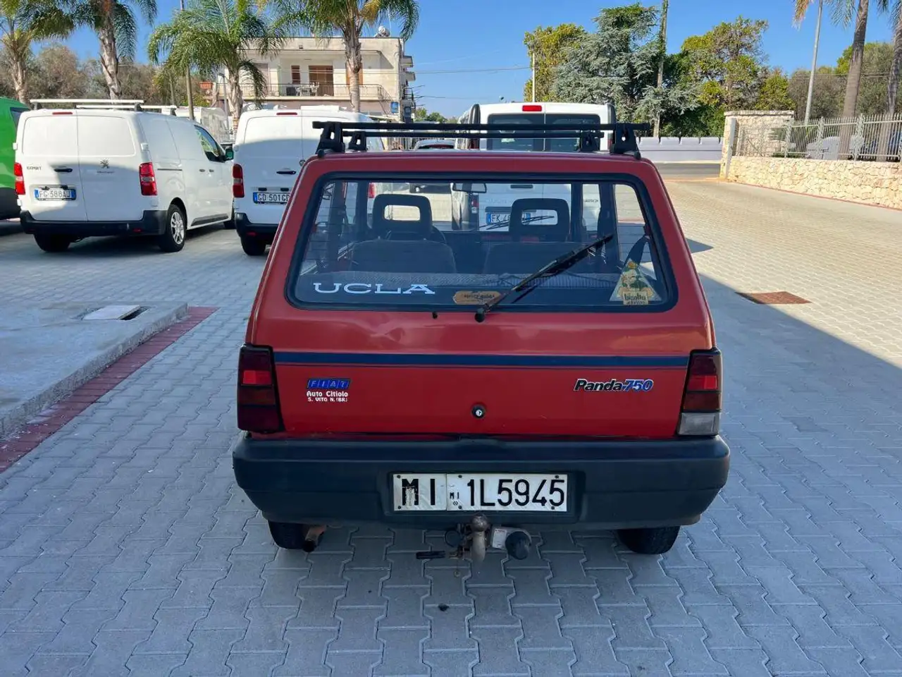 Fiat Panda 750 Young GANGIO TRAINO + CARRELLO OMOLOGATO, foto 4