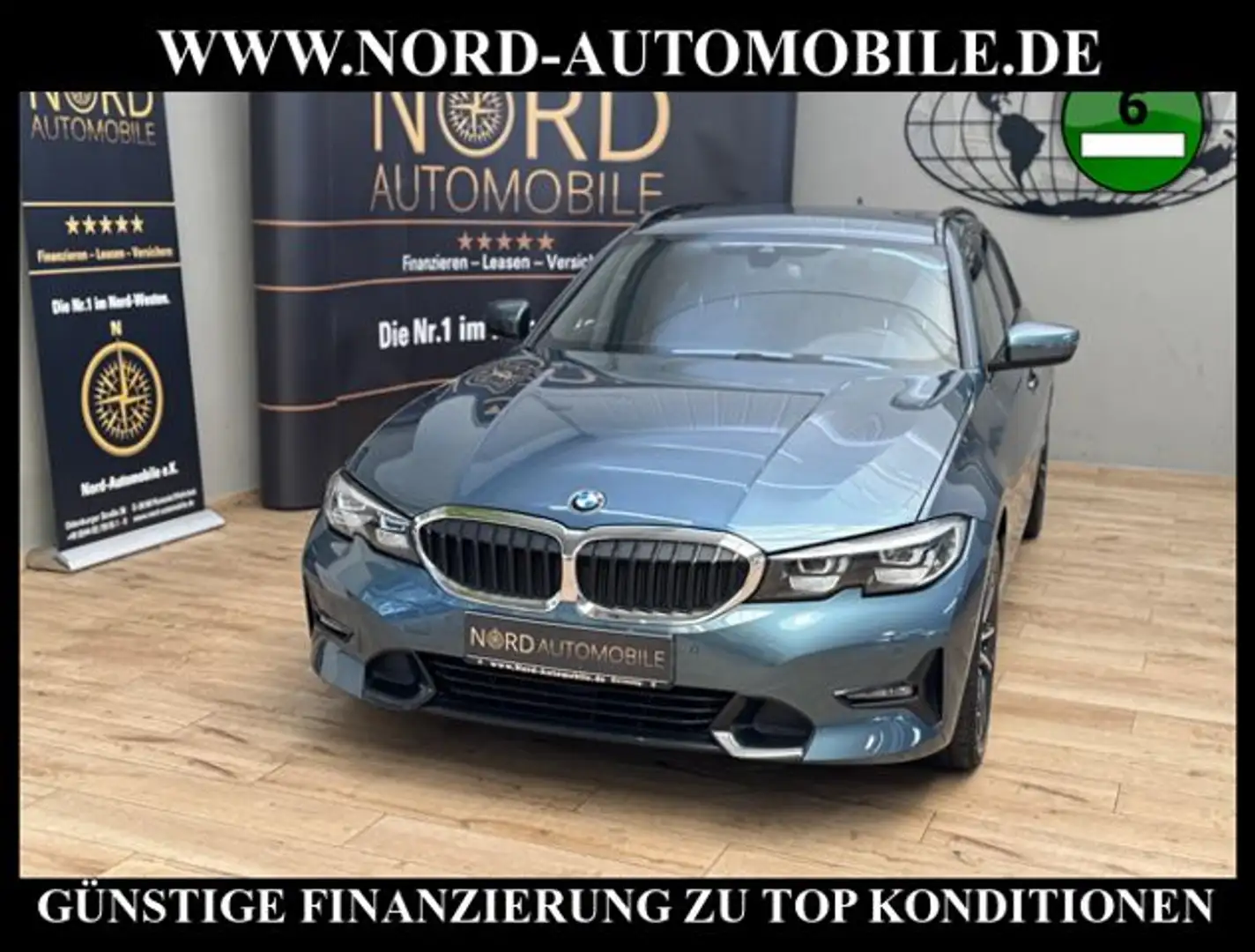 BMW 318 d touring Sport Line *18Z*LED*NAV*KAM*UPE:53 Blau - 1