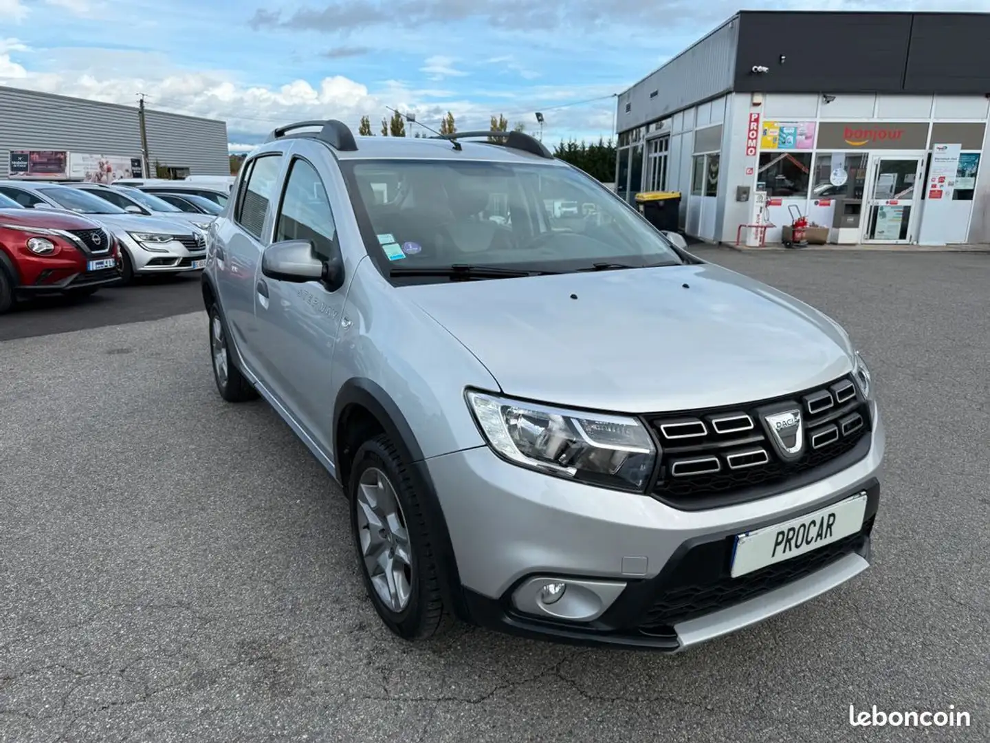 Dacia Sandero tce 90 stepway prestige euro6 Gris - 2