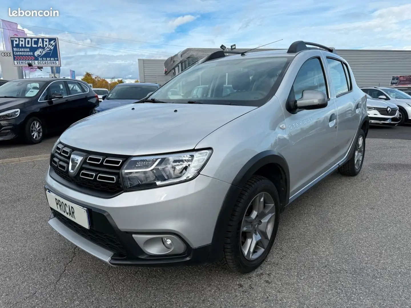Dacia Sandero tce 90 stepway prestige euro6 Gris - 1