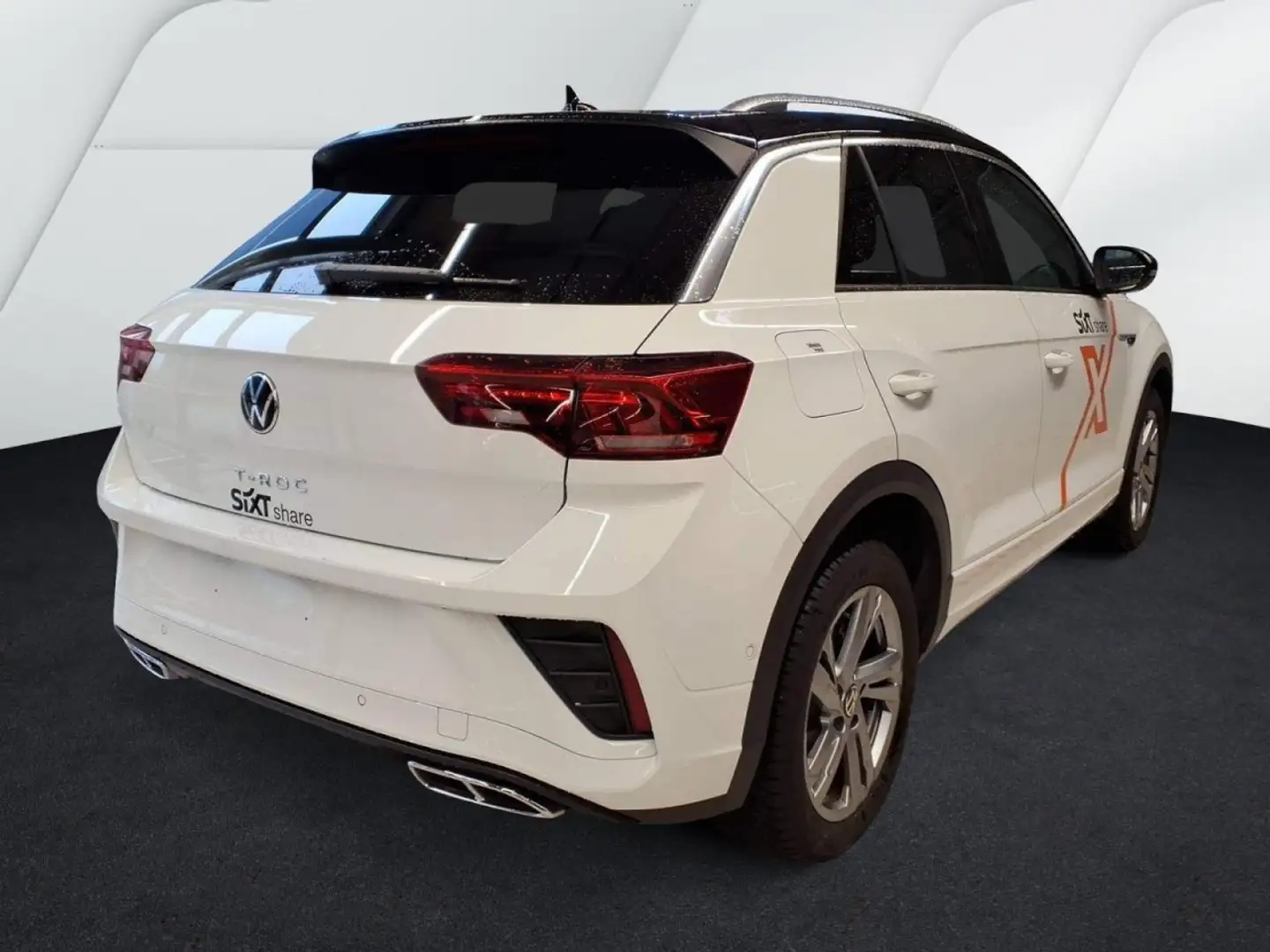 Volkswagen T-Roc 1.5 TSI R-Line DSG (NAVI+LED+AHK+APP+ACC) Klima Weiß - 2