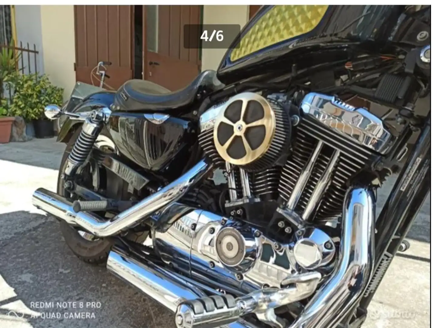 Harley-Davidson 1200 Custom XL sportster 1200 Fekete - 2