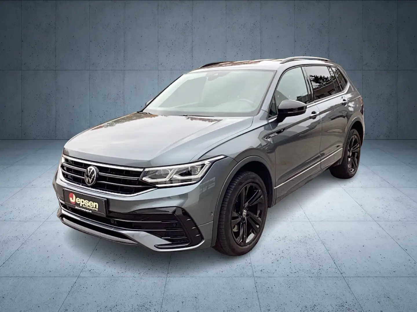 Volkswagen Tiguan Allspace 4Motion 2.0 TDI DSG R-Line /AHK Gris - 2