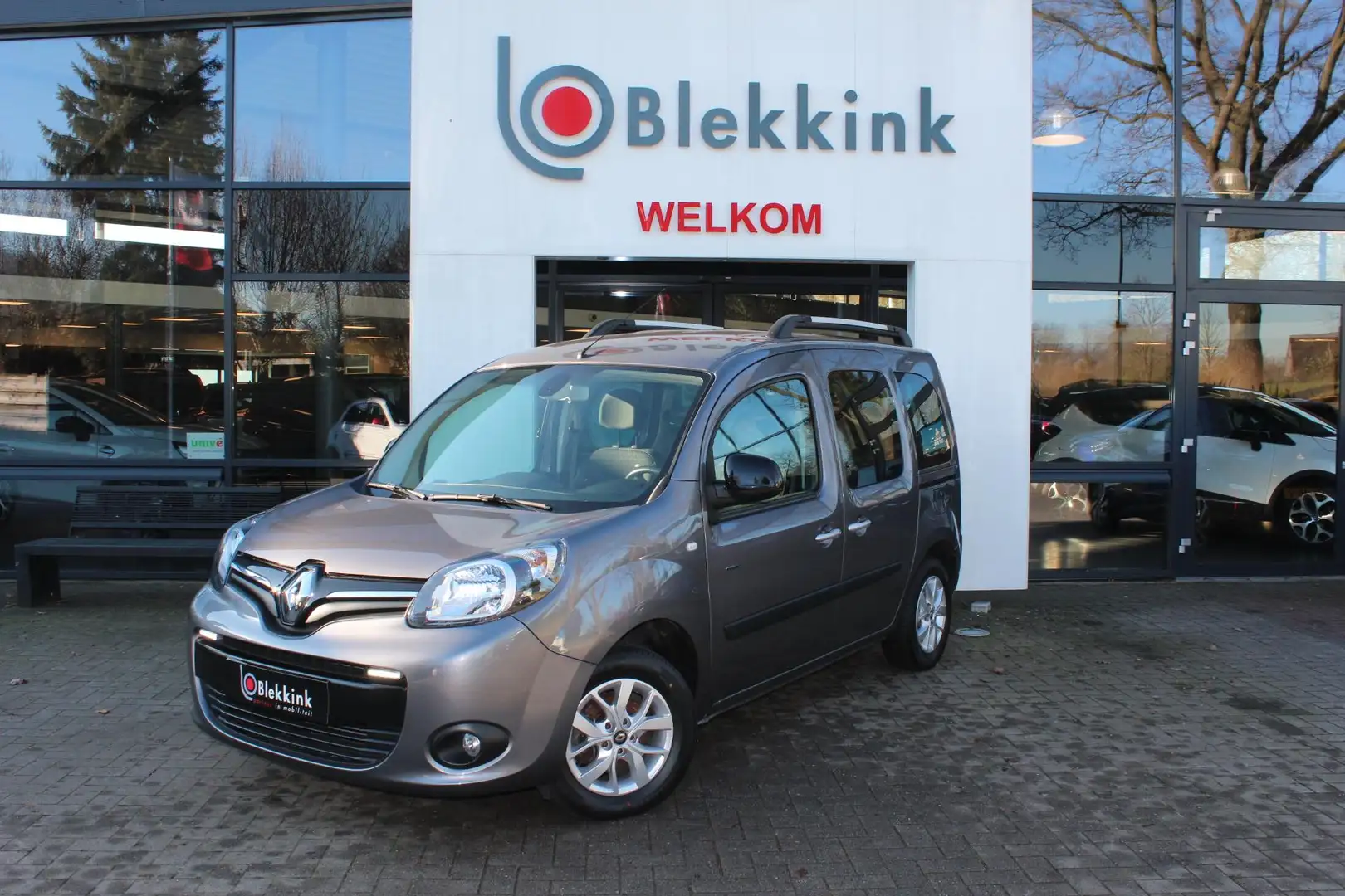 Renault Kangoo Family 1.2 TCe 115 pk Limited Airco, LMV, Radio/cd Gris - 2
