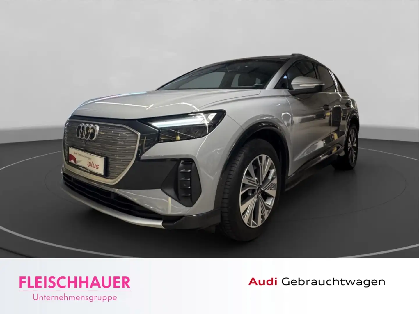 Audi Q4 e-tron 50 quattro LED+ACC+NAVI+RFK+SHZ+SOUNDSYSTEM Grau - 1