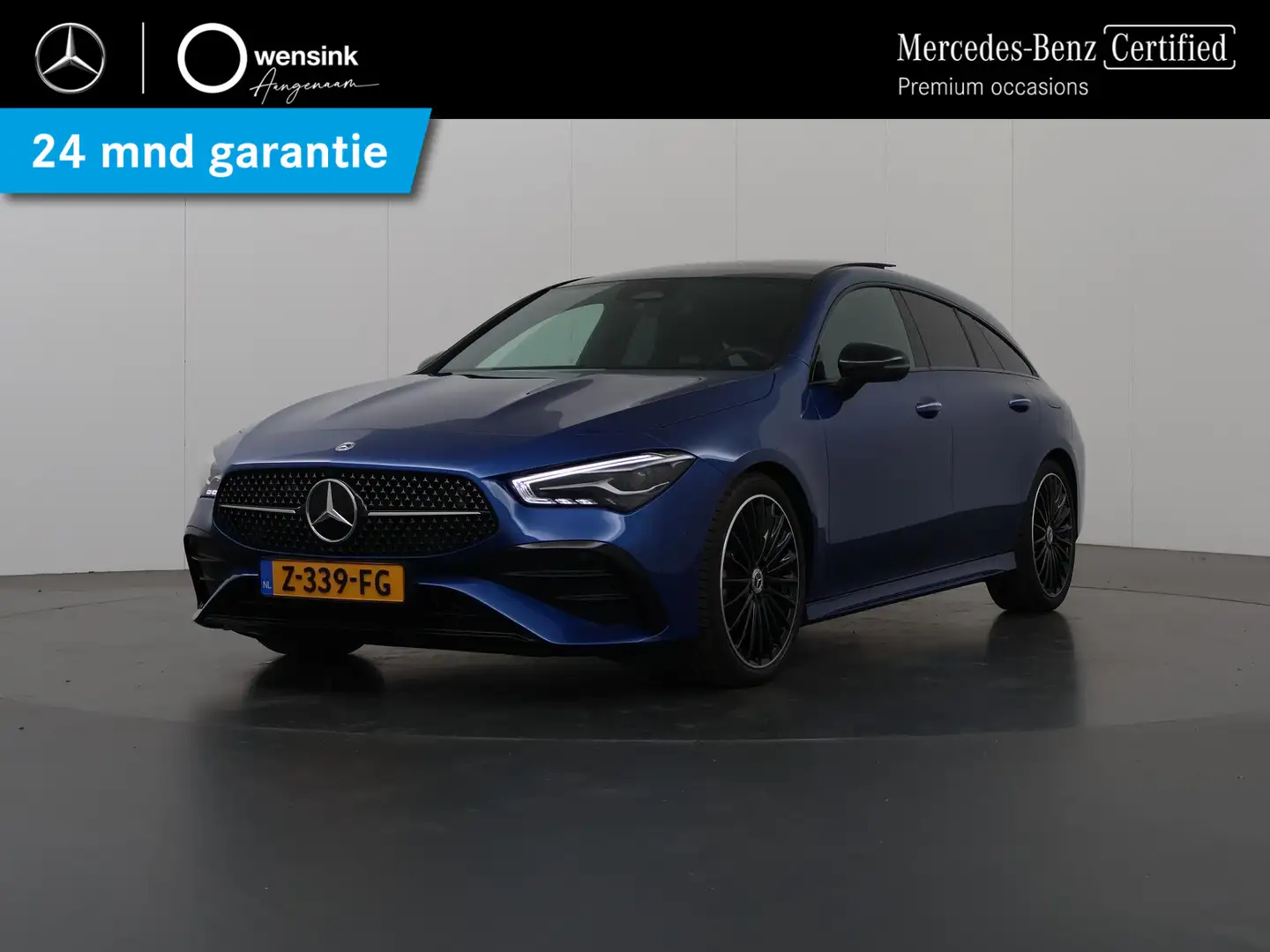 Mercedes-Benz CLA 180 Shooting Brake AMG Line | Panoramadak | Night Pakk Blu/Azzurro - 1